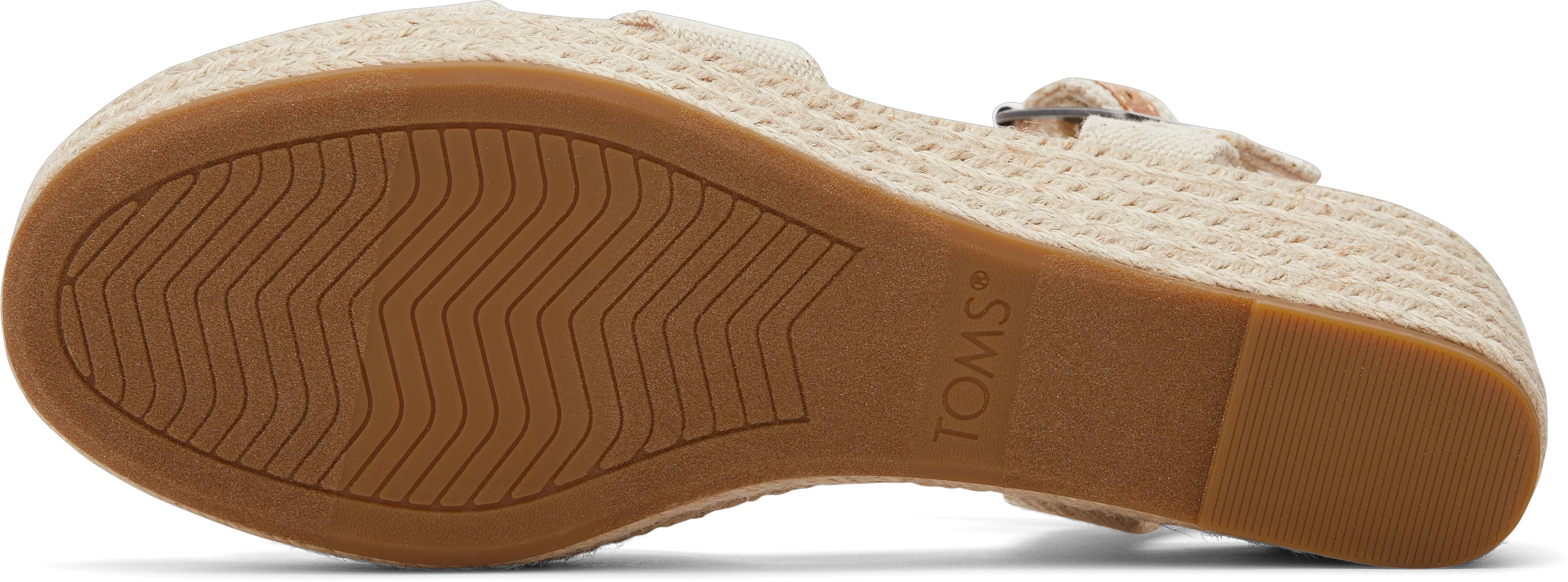 Audrey Espadrille Sandal - Natural Undyed Metallic Linen Stripe - Image 6