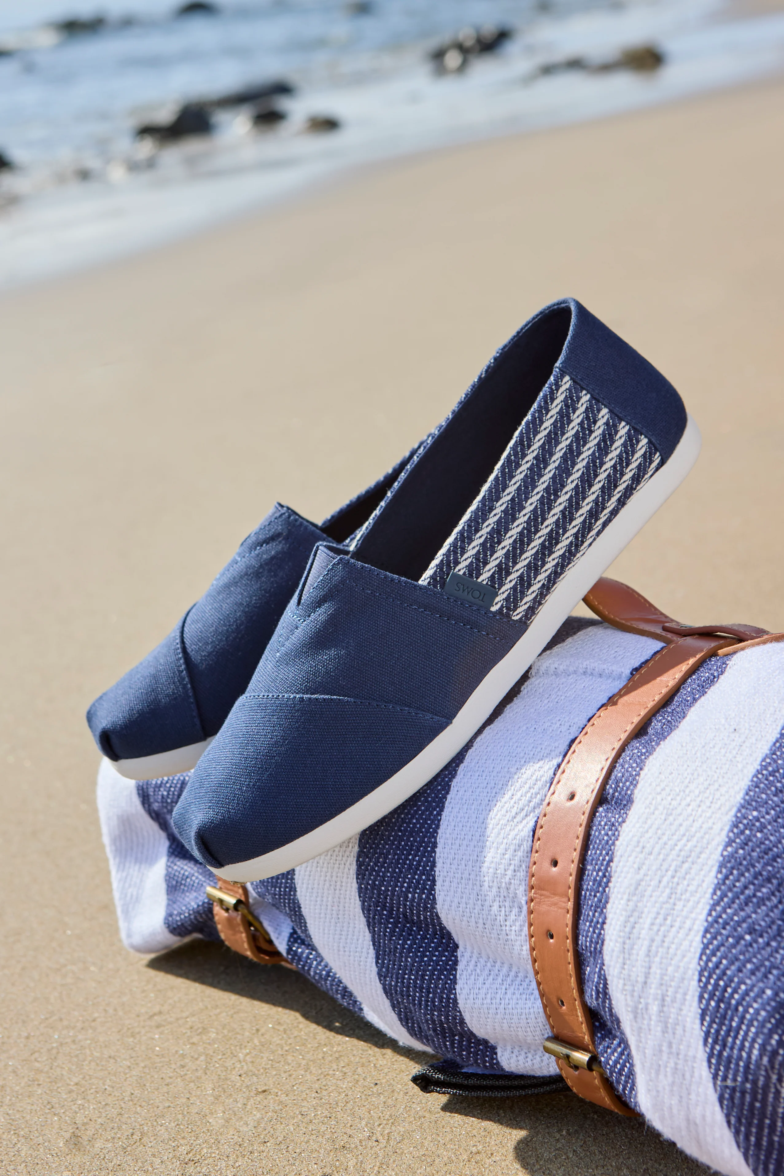 Men's Alpargata Classic - Navy Nautical Stripe - Image 4