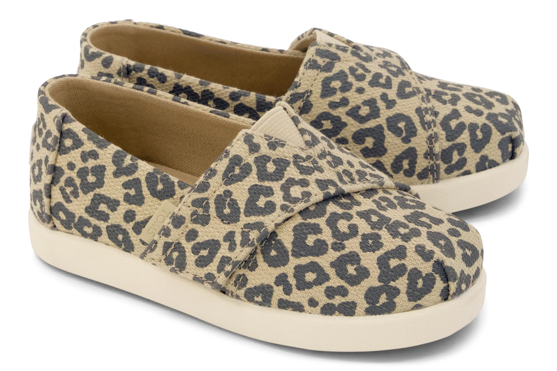Toddler Alpargata - Oatmeal Small Leopard Spots - Image 3