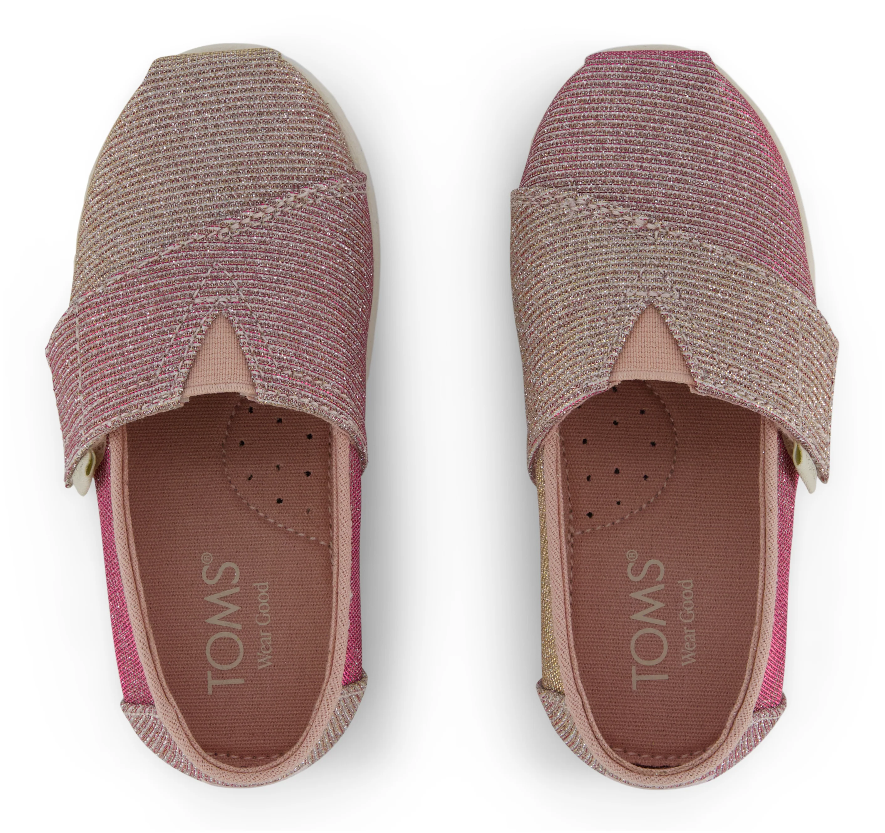 Toddler Alpargata - Pale Rose Glitter Corduroy - Image 5