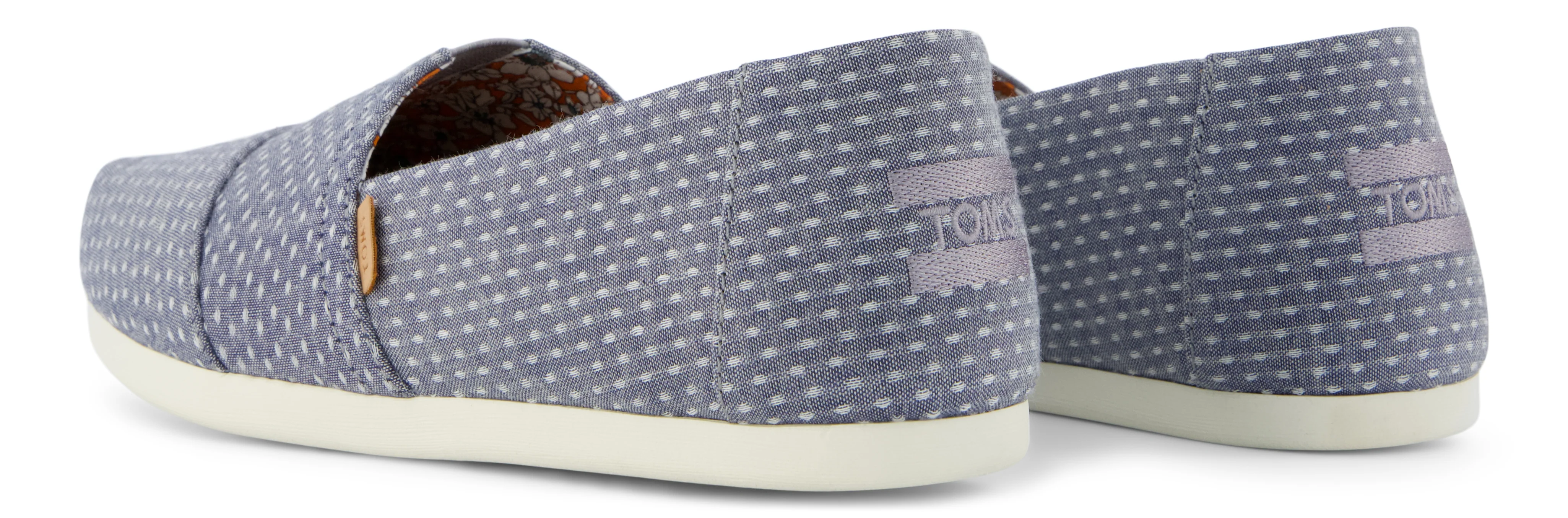 Women's Alpargata Classic - Niagara Mist Chambray Dot - Image 3